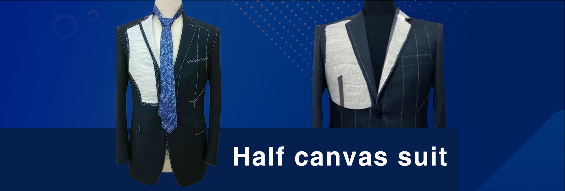 Fábrica de trajes de China: Traje artesanal 100% lana con forro de lino.